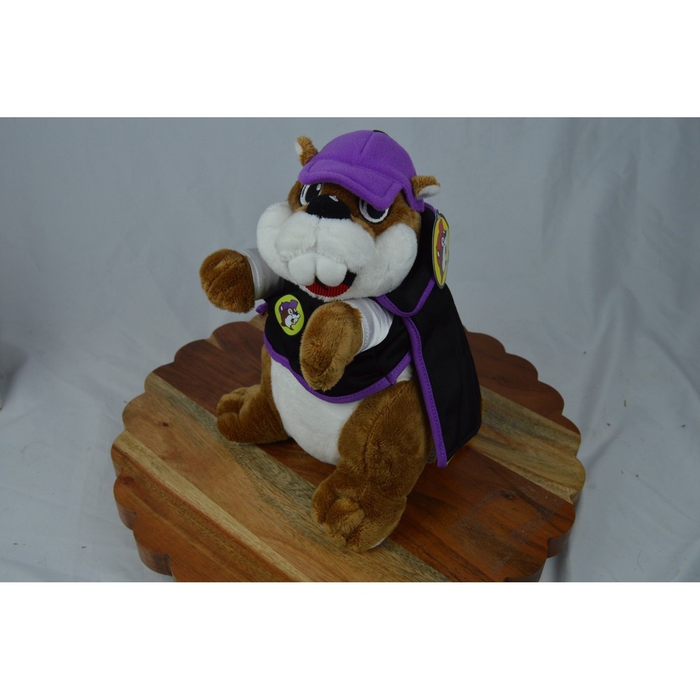 Buc-ee's Beaver Stuffed Animal Halloween Vampire Costume 11 Inch Plush NWT